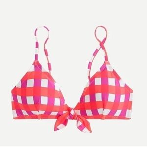 J.Crew SZ Colorblock Bikini Top NWOT